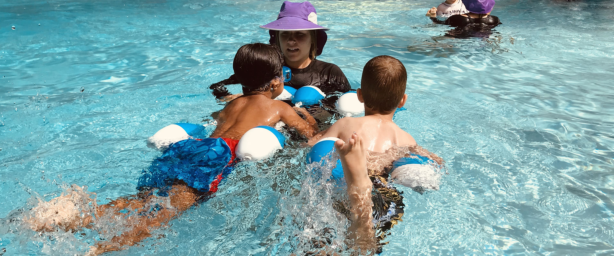 Beginners swim lessons in Waco