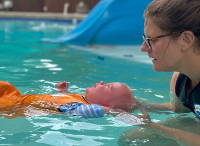Survival Swim lessons in Waco; ISR; Infant Aquatics